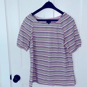 Fun multi stripe Talbots top